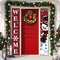 2 Pcs Christmas Snowman Welcome Banner Decoration - 71"L x 12"W